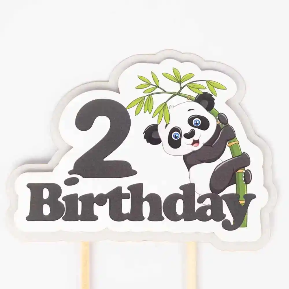 Order Panda Age Cake Topper
